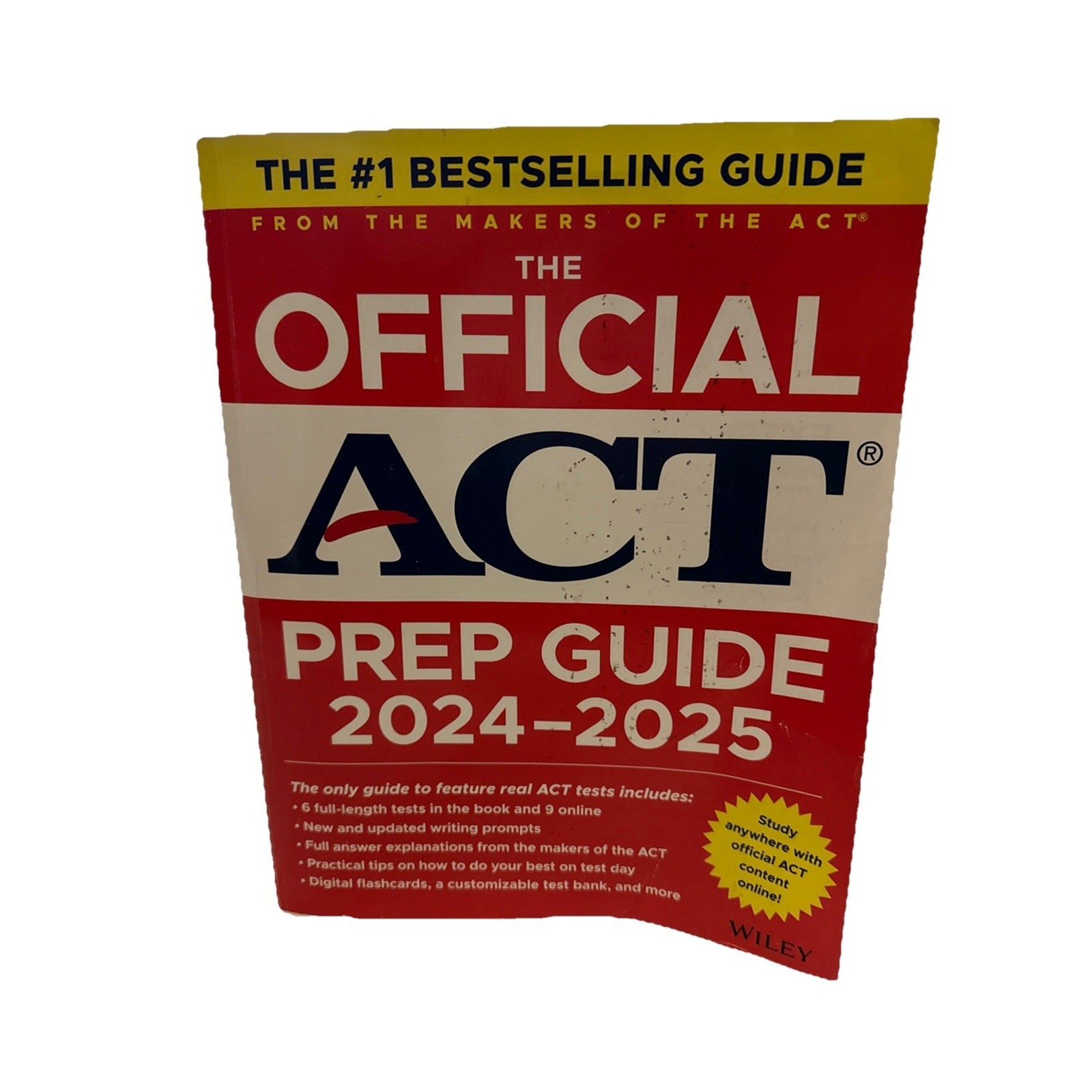 The Official ACT Prep Guide 2024-2025: Book + 9 Practice Tests + 400 Digital…