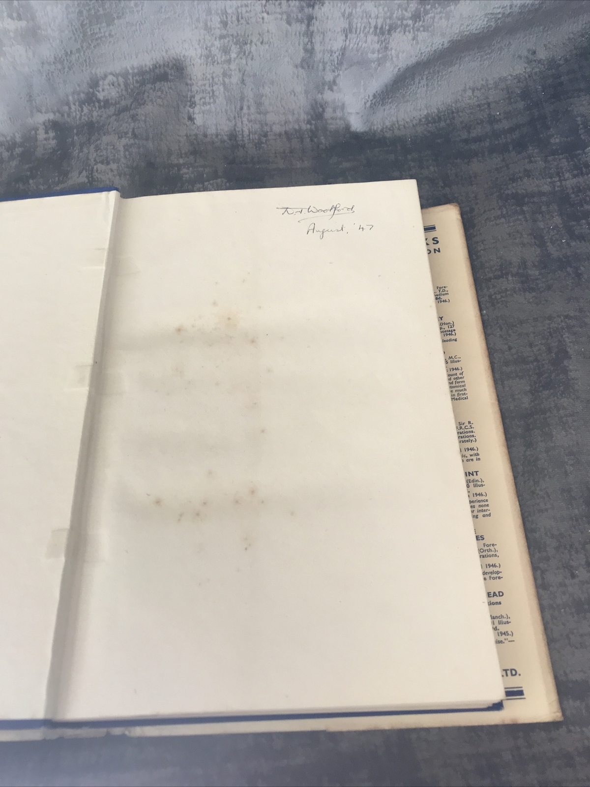 Medicine By A E Clark Kennedy Volume One & Two HB DJ Rare 1949 E & S Livingstone