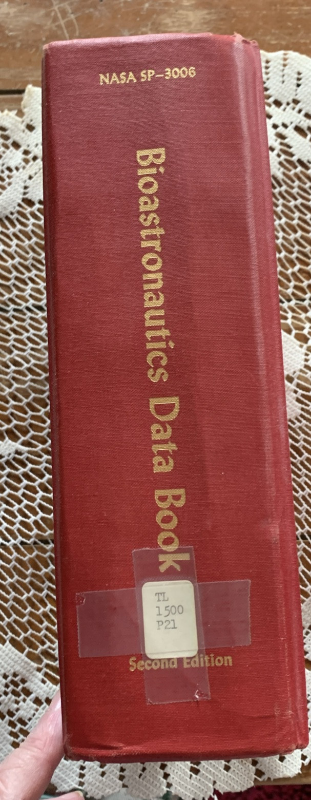 NASA Bioastronautics Data Book 2nd Edition Planetarium Library