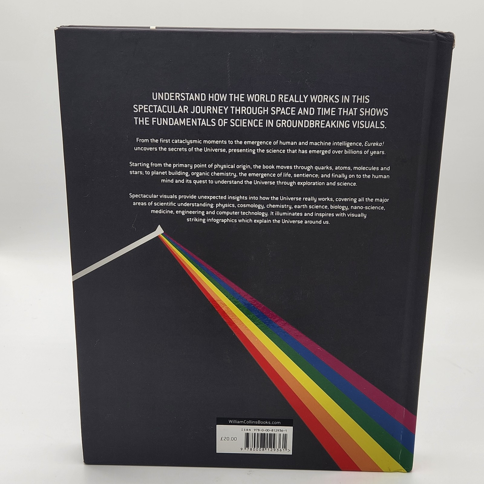 Eureka!: An Infographic Guide to Science by Tom Cabot [Hardback, 256 pages]