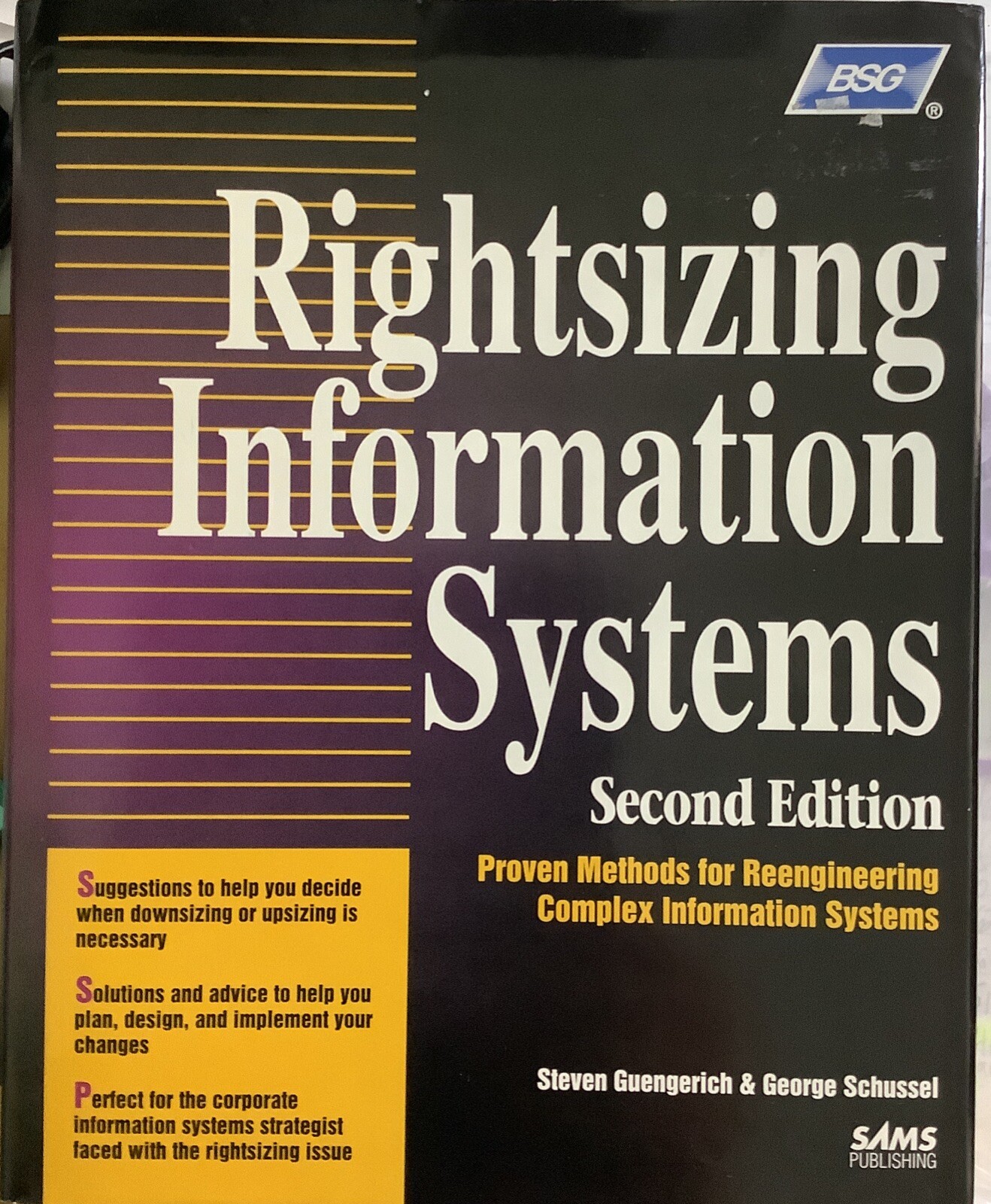 Rightsizing Information Systems Paperback Steven L. Guengerich