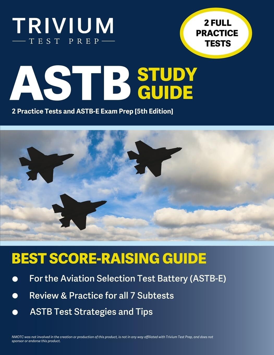 ASTB Study Guide: 2 Practice Tests and ASTB-E Exam Prep by Elissa Simon