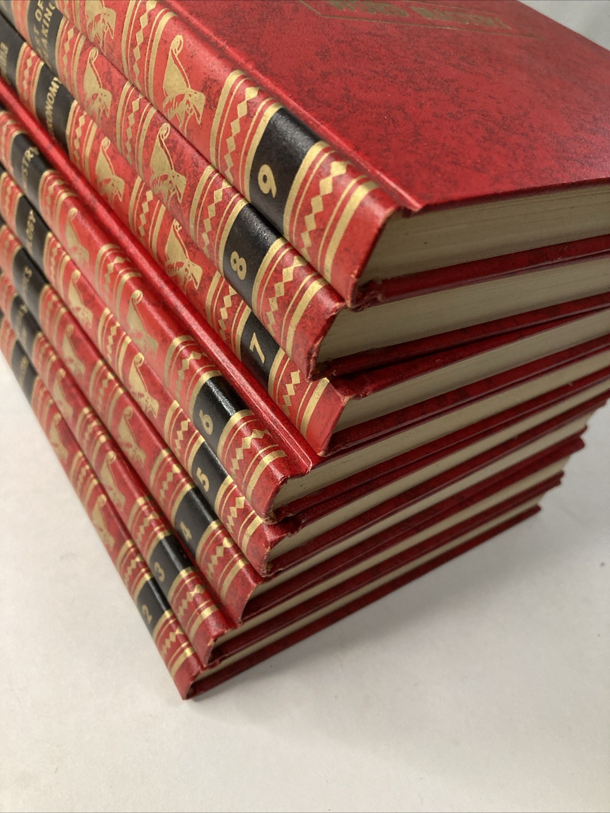 Vintage Book Set Made Simple Self Teaching Encyclopedia 2, 5, 6, 8, 9