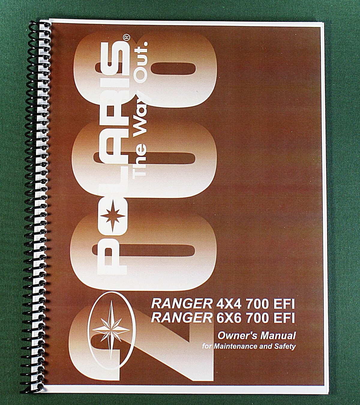 2008 Polaris Ranger 6×6 700 EFI Owner’s Manual: 136 Pages & Protective Covers!