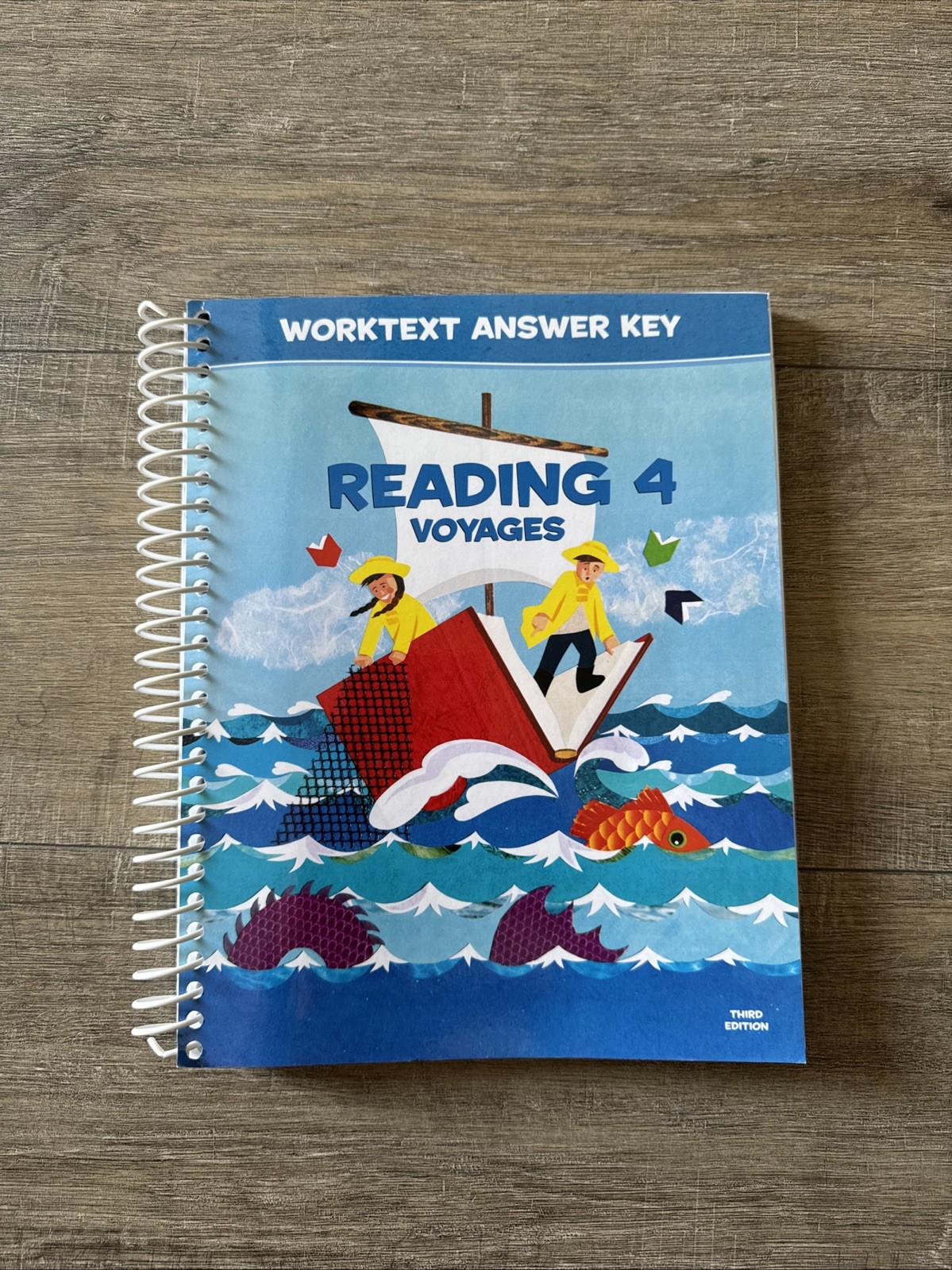 BJU Press Reading 4 Voyages Worktext Answer Key Third Edition Homeschool