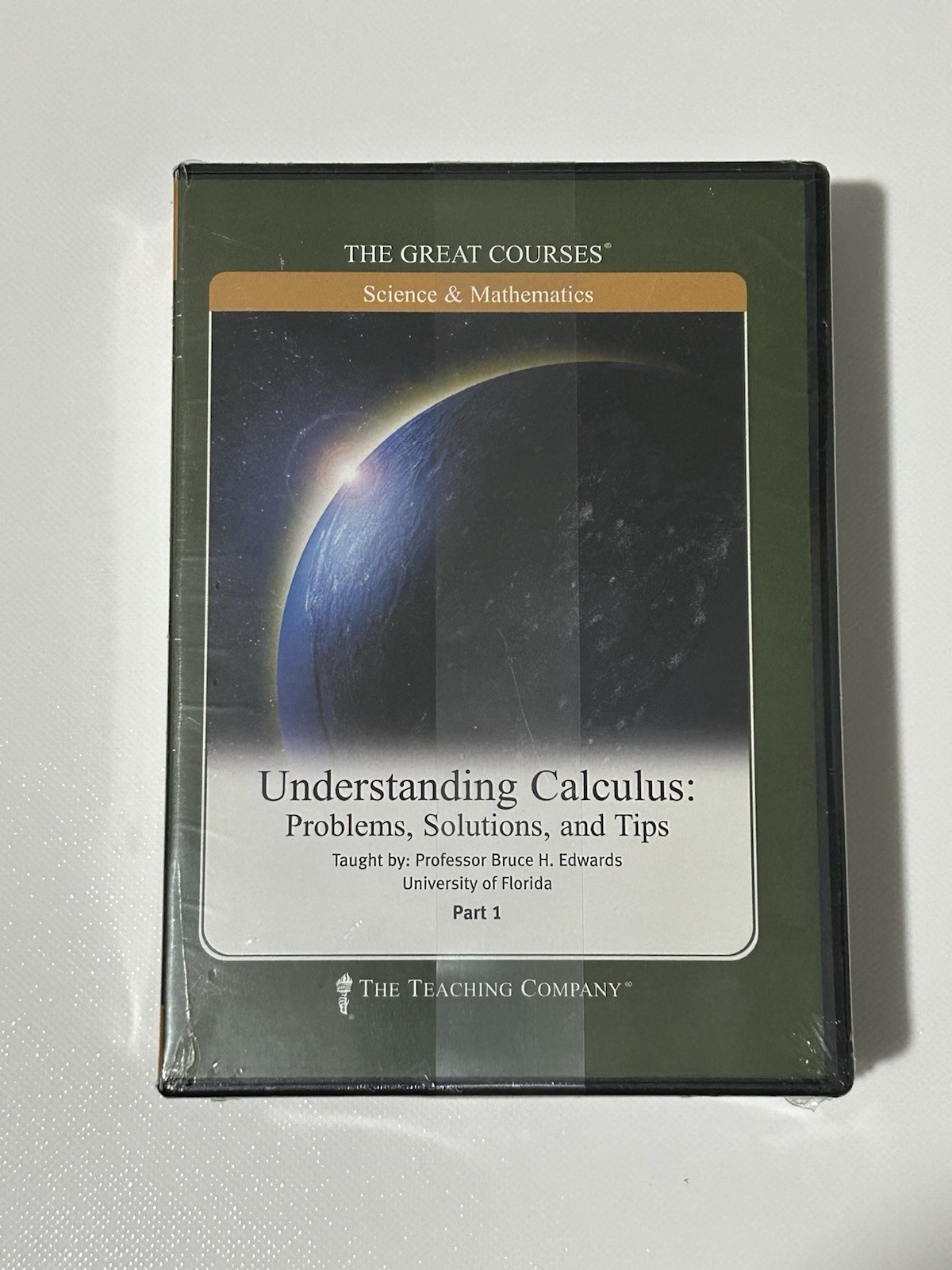Understanding Calculus: Problems, Solutions, and Tips Pt 1 2 3 (6 DVDs)
