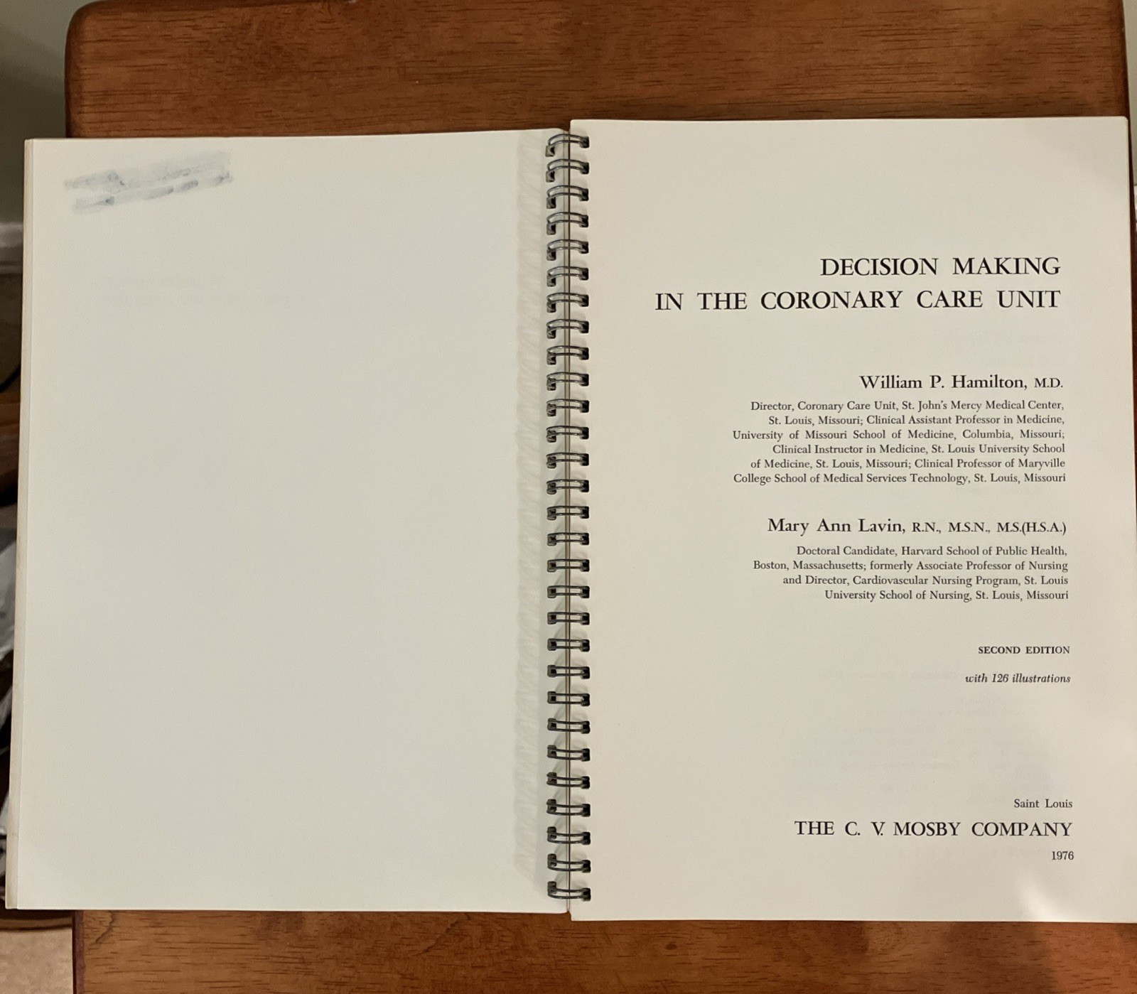 Decision Making In The Coronary Care Unit Nursing Education 1976 2nd Edition