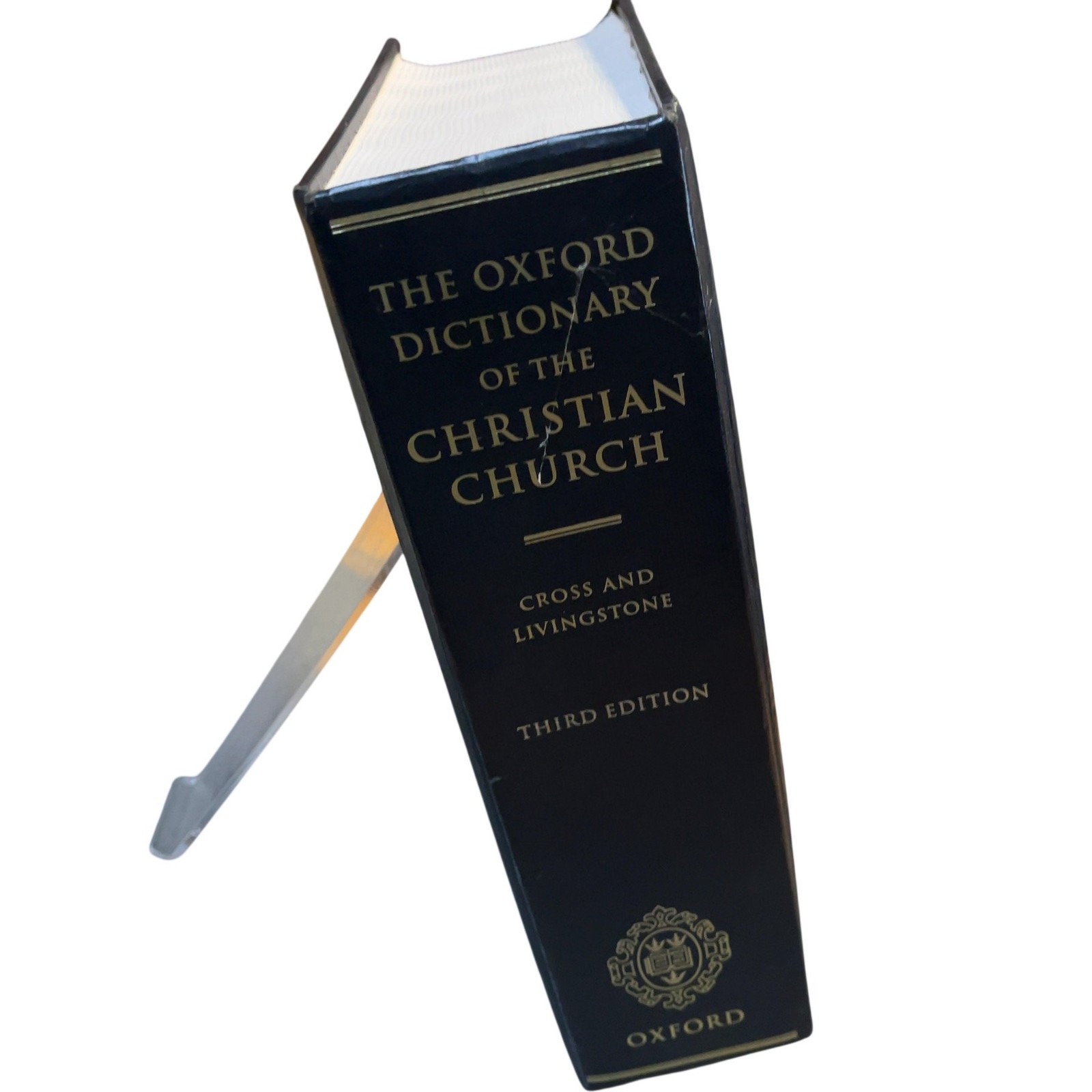 The Oxford Dictionary of the Christian Church Cross/Livingstone Hardcover 3rd Ed
