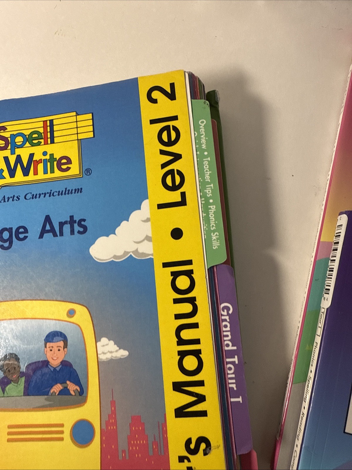 Sing Spell Read Write, Grand Tour 1 & 2,Workbooks, Teacher Manual, Level 2, Rare