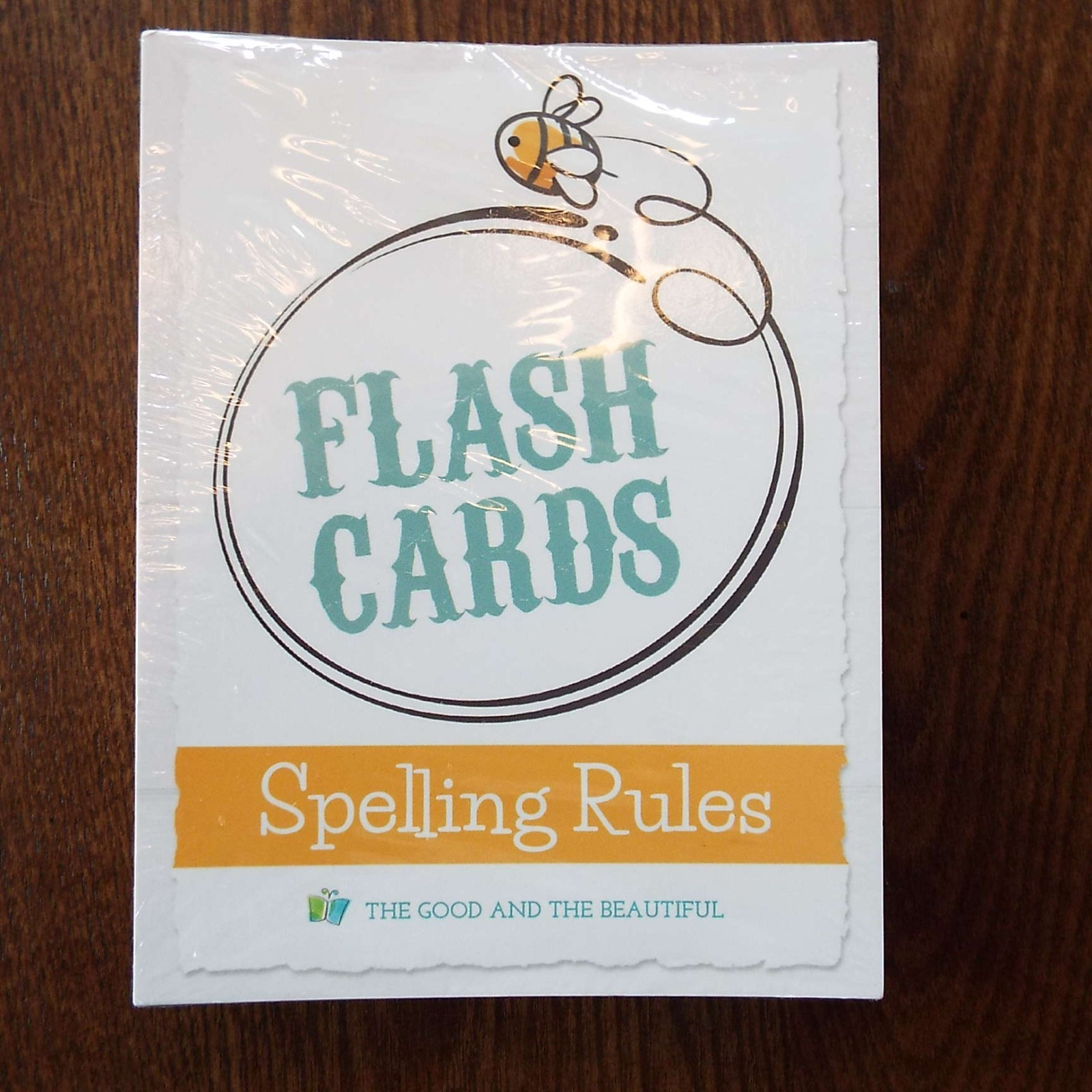 NEW The Good and the Beautiful Spelling Rules Flash Cards