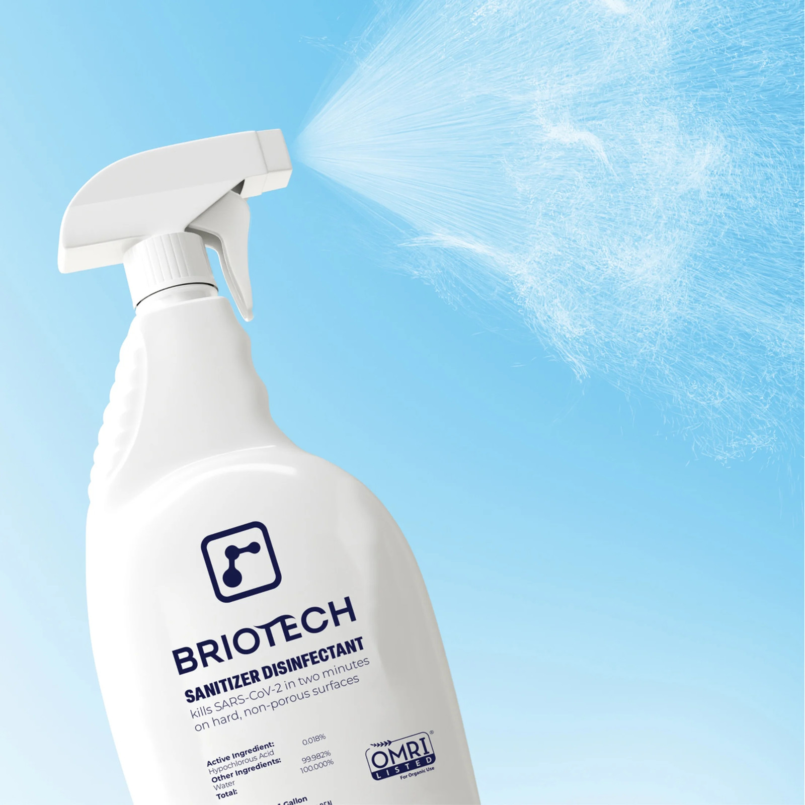 Sanitizer Disinfectant, Kill 99.99% of Viruses & Bacteria, Control Mold, 4 Fl Oz