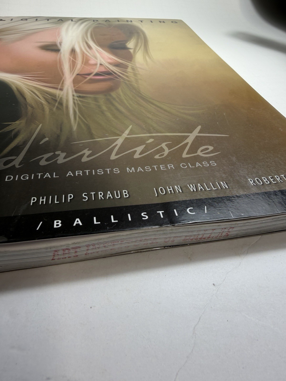 MATTE PAINTING 1 D’ARTISTE DIGITAL ARTISTS MASTER CLASS ART BOOK Excellent Cond.
