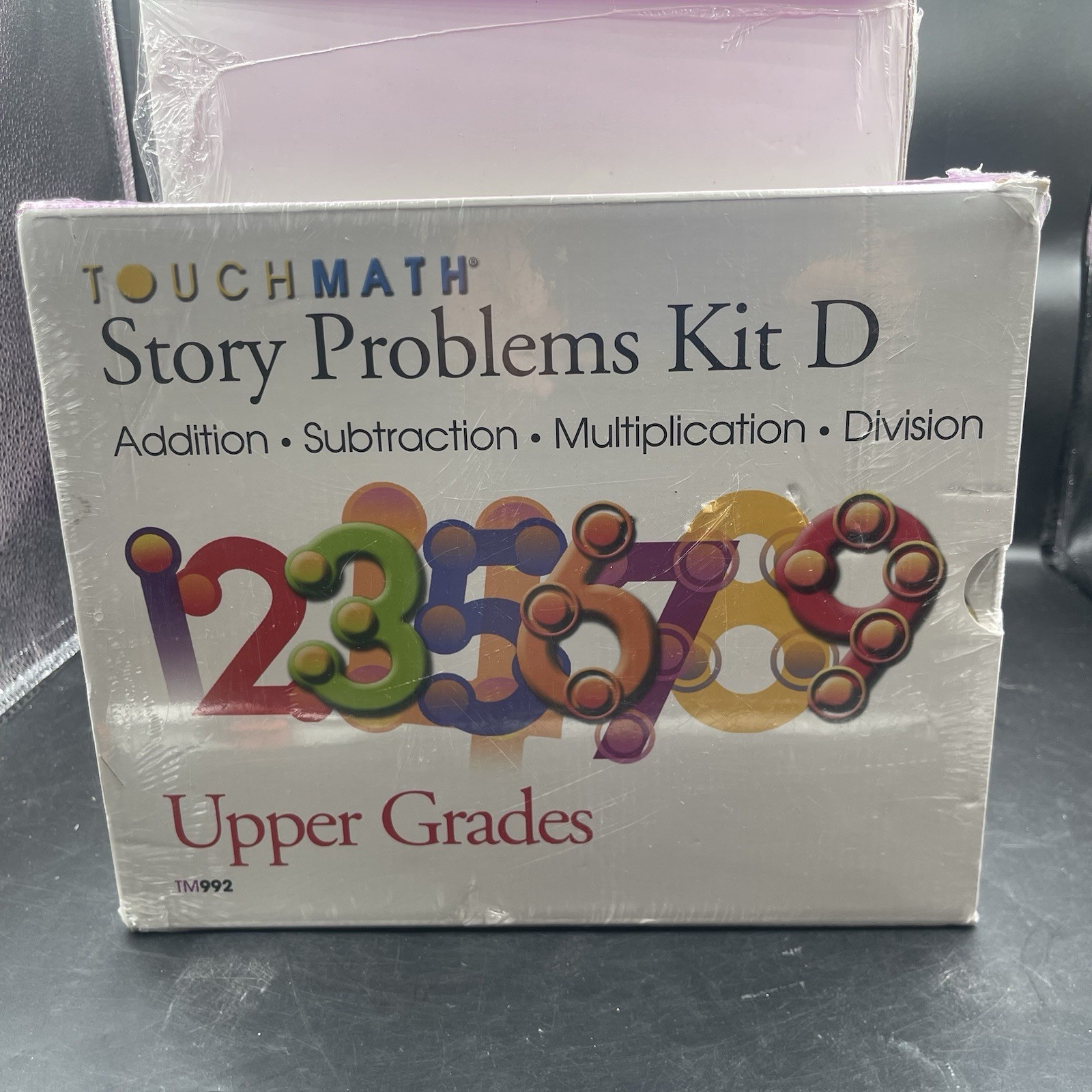 Touch Math Touchmath Story Problems Kit D Upper Grades New Sealed TM992