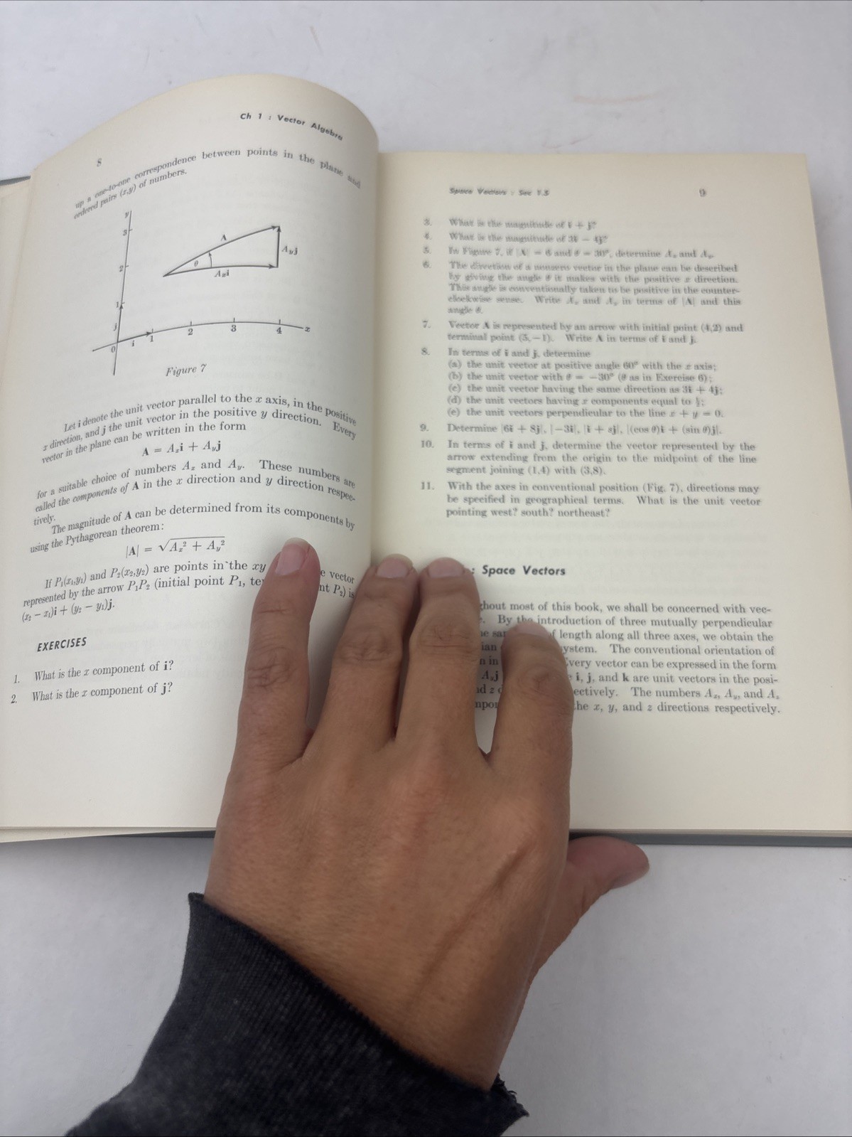 1st ed 1961 Vector Analysis Introduction College Mathematics Series Harry Davis