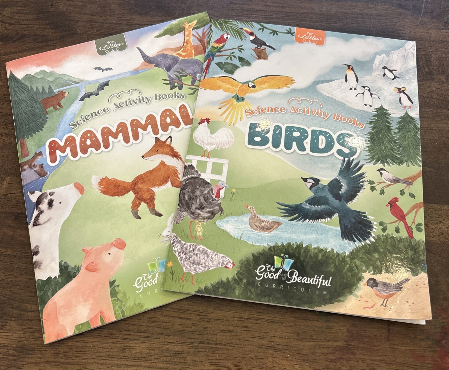 The Good and Beautiful – For Littles – Science Activity Boom Birds And Mammals