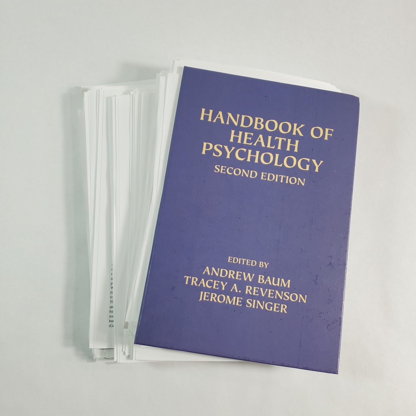 Handbook of Health Psychology 2nd Edition by Tracey A. Revenson 2012 Loose-leaf