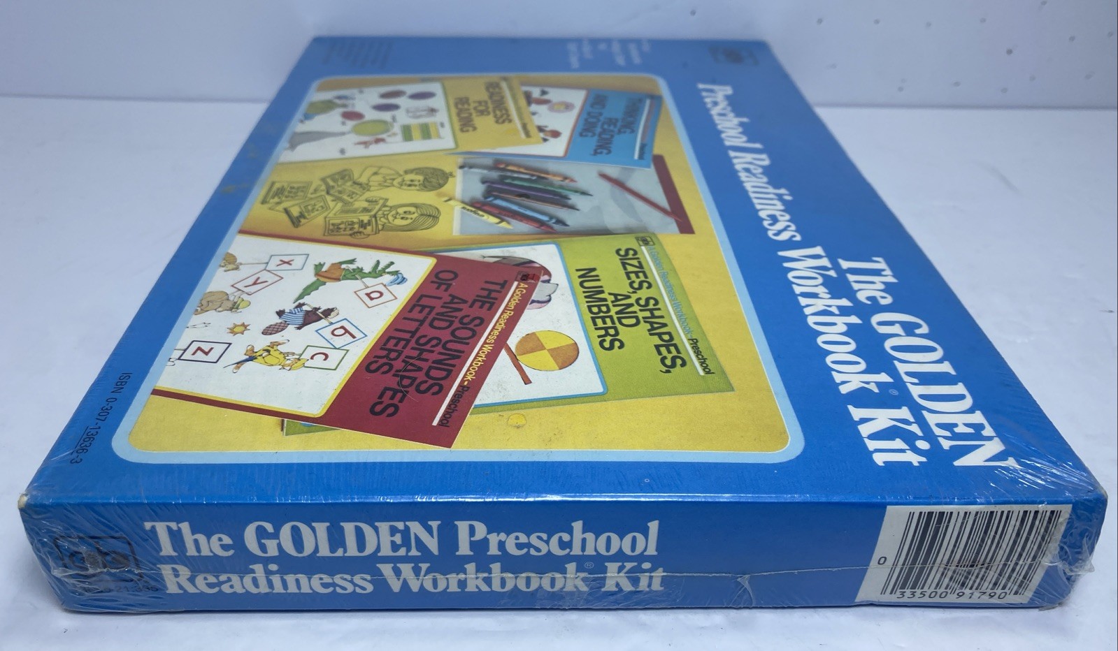 Vintage 1977 Golden Readiness Workbook Preschool Reading Kit SEALED BRAND NEW