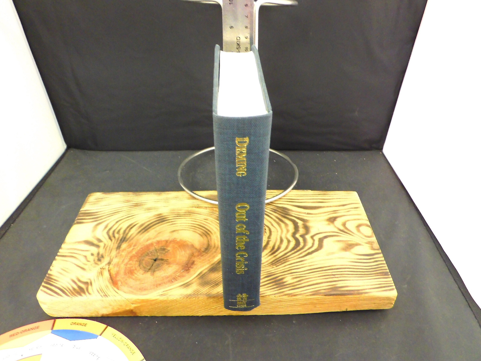 OUT OF THE CRISIS by W. Edwards Deming AUG 1992 Hard Cover no Dust Jacket MIT