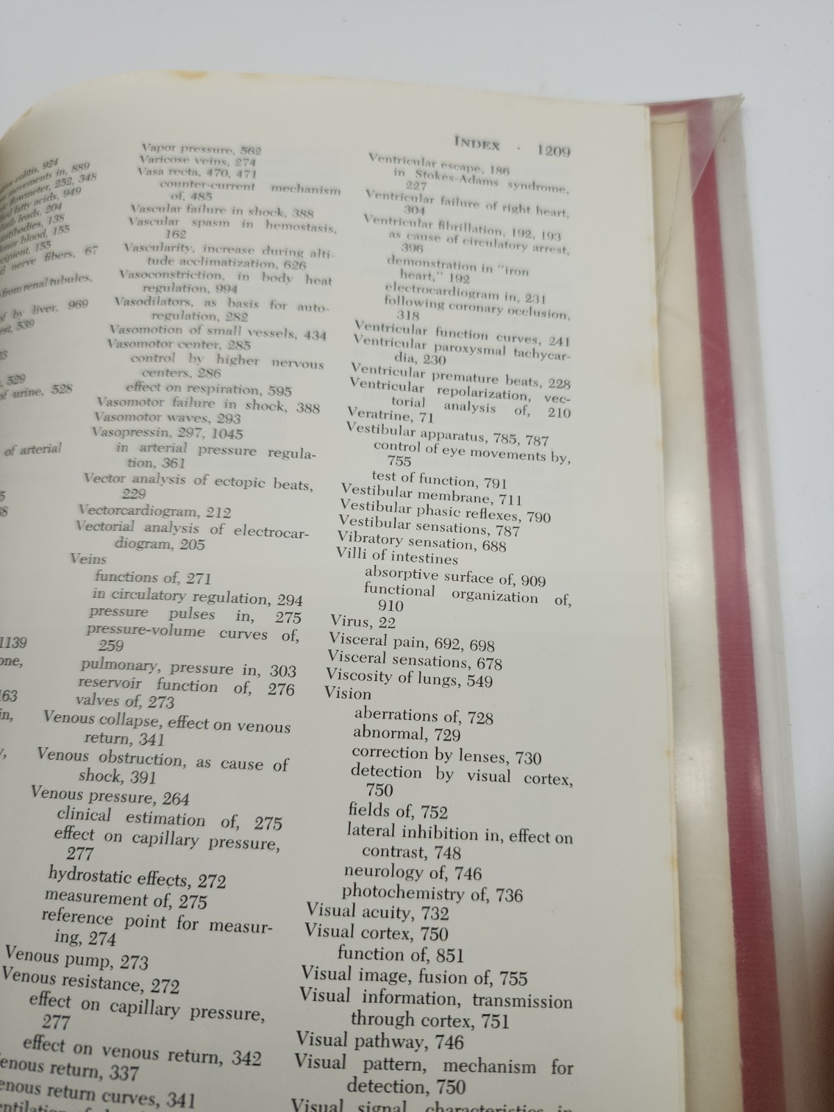 Textbook Of Medical Physiology Guyton 3rd Ed 1968 HC Illustrated with Dust Cover