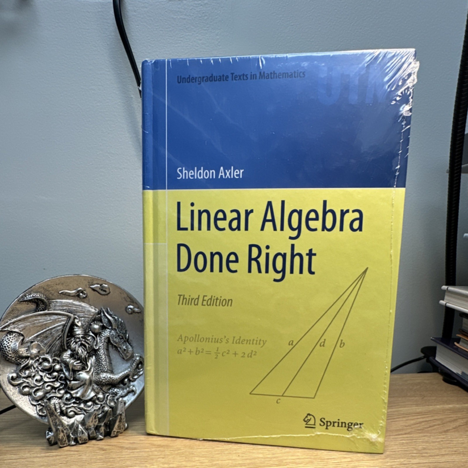 Linear Algebra Done Right Third Edition by Sheldon Axler (Hardcover, Springer)