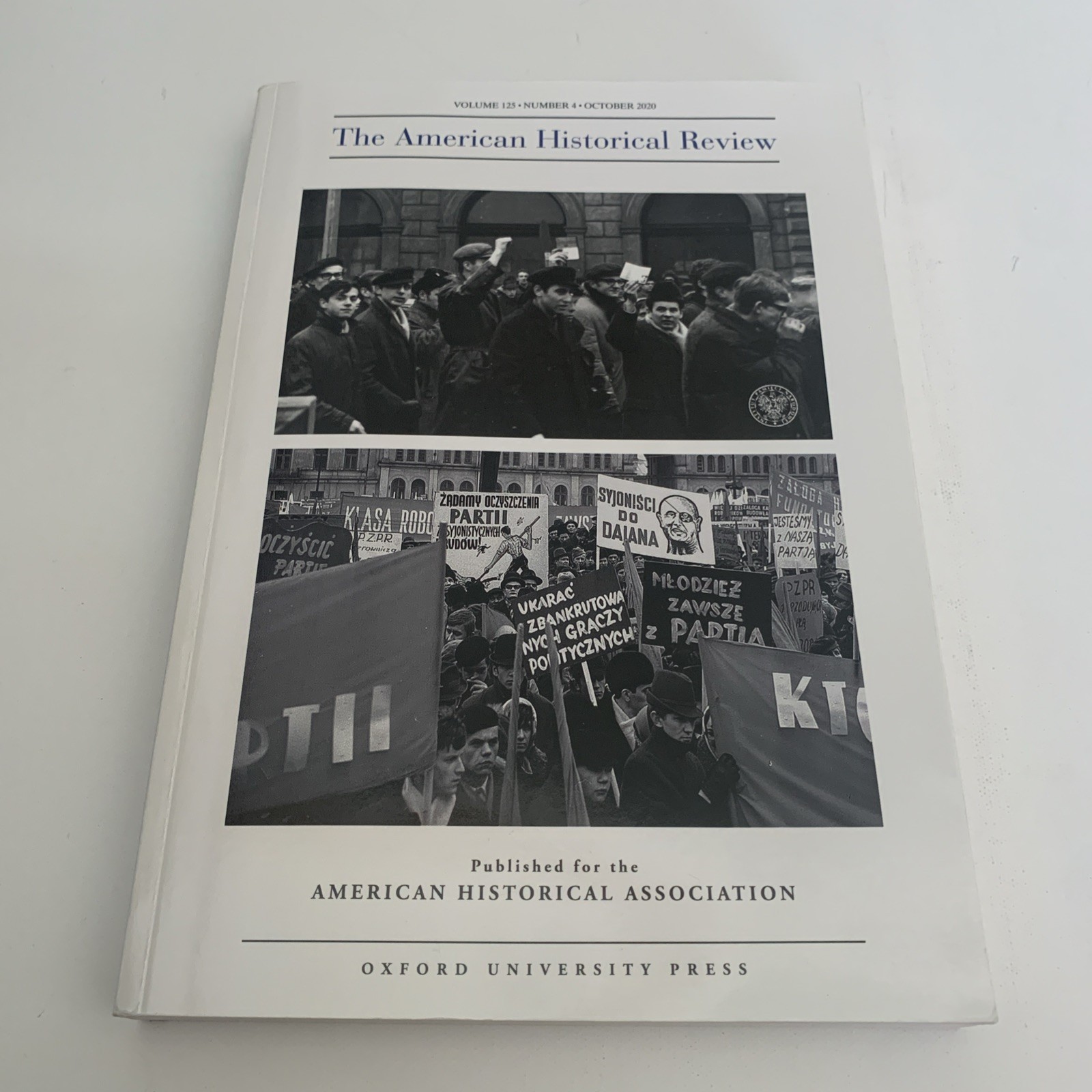 The American Historical Review Lot Of 3 Vol.125 #3, Vol.125 #4, Vol. 126 #1