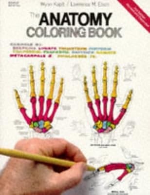 The Anatomy Coloring Book (2nd Edition), Kapit, Wynn; Elson, Lawrence M., Used;