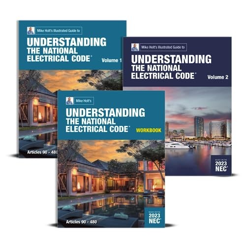 Mike Holt’s 2023 Understanding the NEC Book Package by Mike Holt