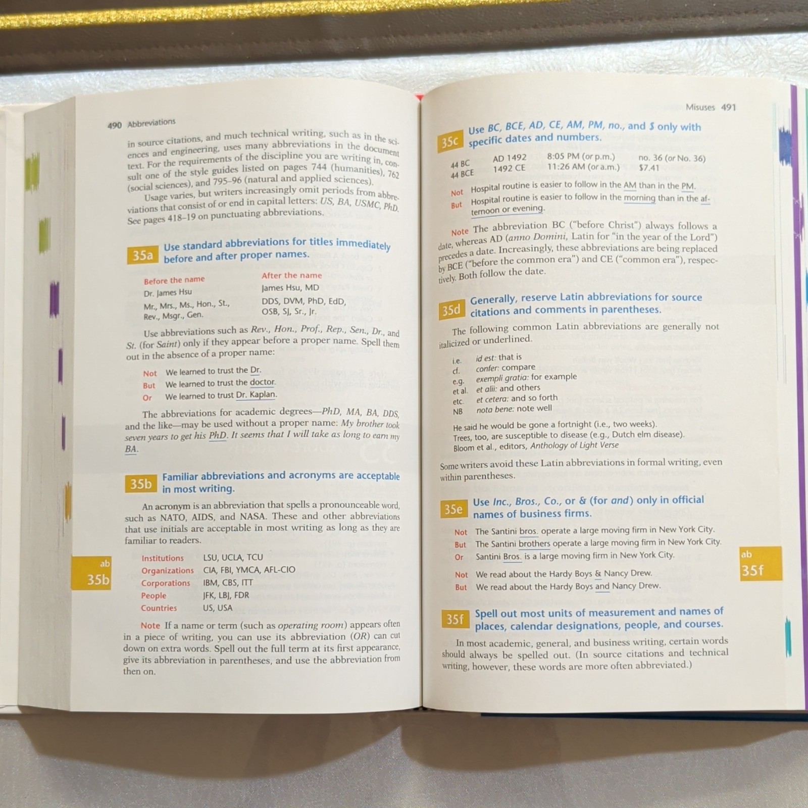 Pearson The Little, Brown Handbook 13th Edition Textbook Hardcover