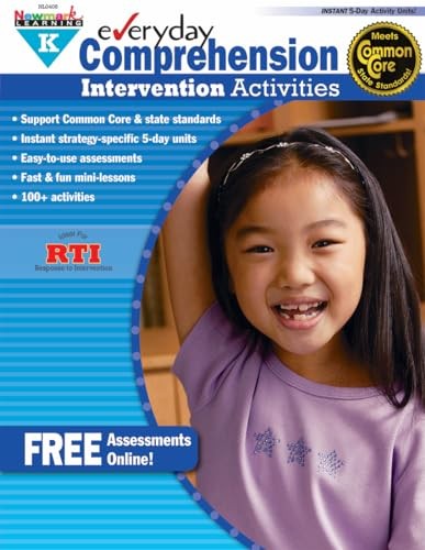 Newmark Learning Grade K Everyday Comprehension Intervention Activities Aid …