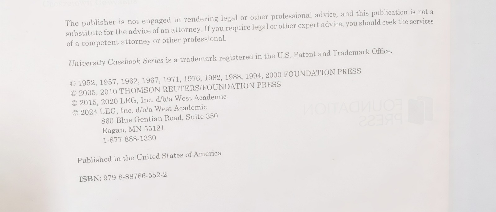 Prosser, Wade, and – Hardcover, by Schwartz Victor; Partlett – Very Good