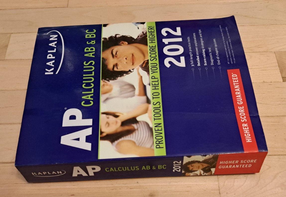 Kaplan AP Calculus AB &BC 2012 Proven Tools, Test Prep, Paperback – Very Good