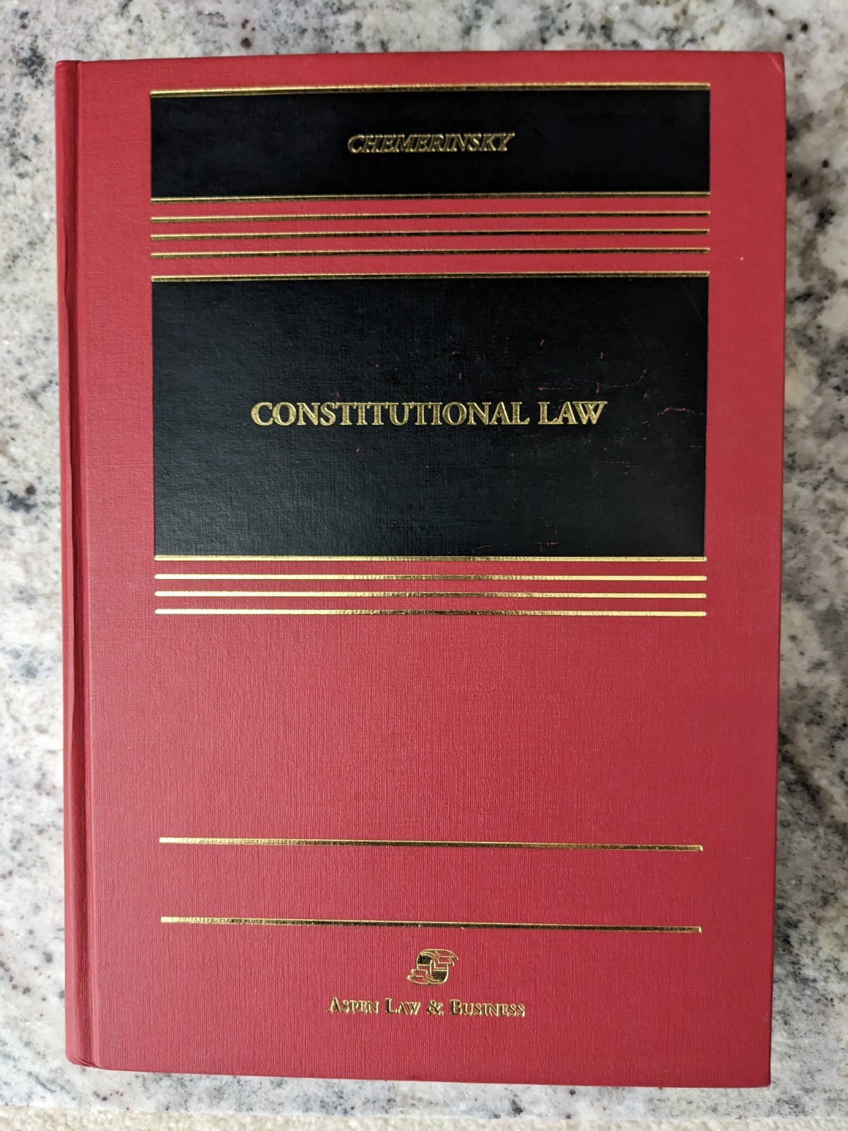 Aspen Casebook Ser.: Constitutional Law by Erwin Chemerinsky (2002, Book)