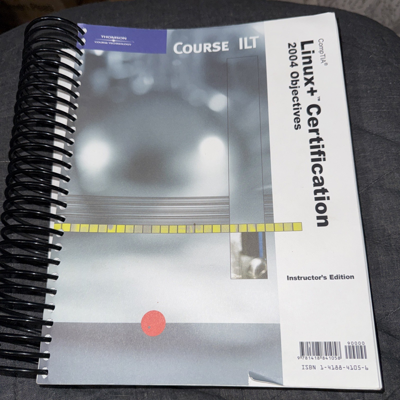 THOMSON COURSE TECHNOLOGY COURSE ILT LINUX + CERTIFICATION INSTRUCTOR’S EDITION