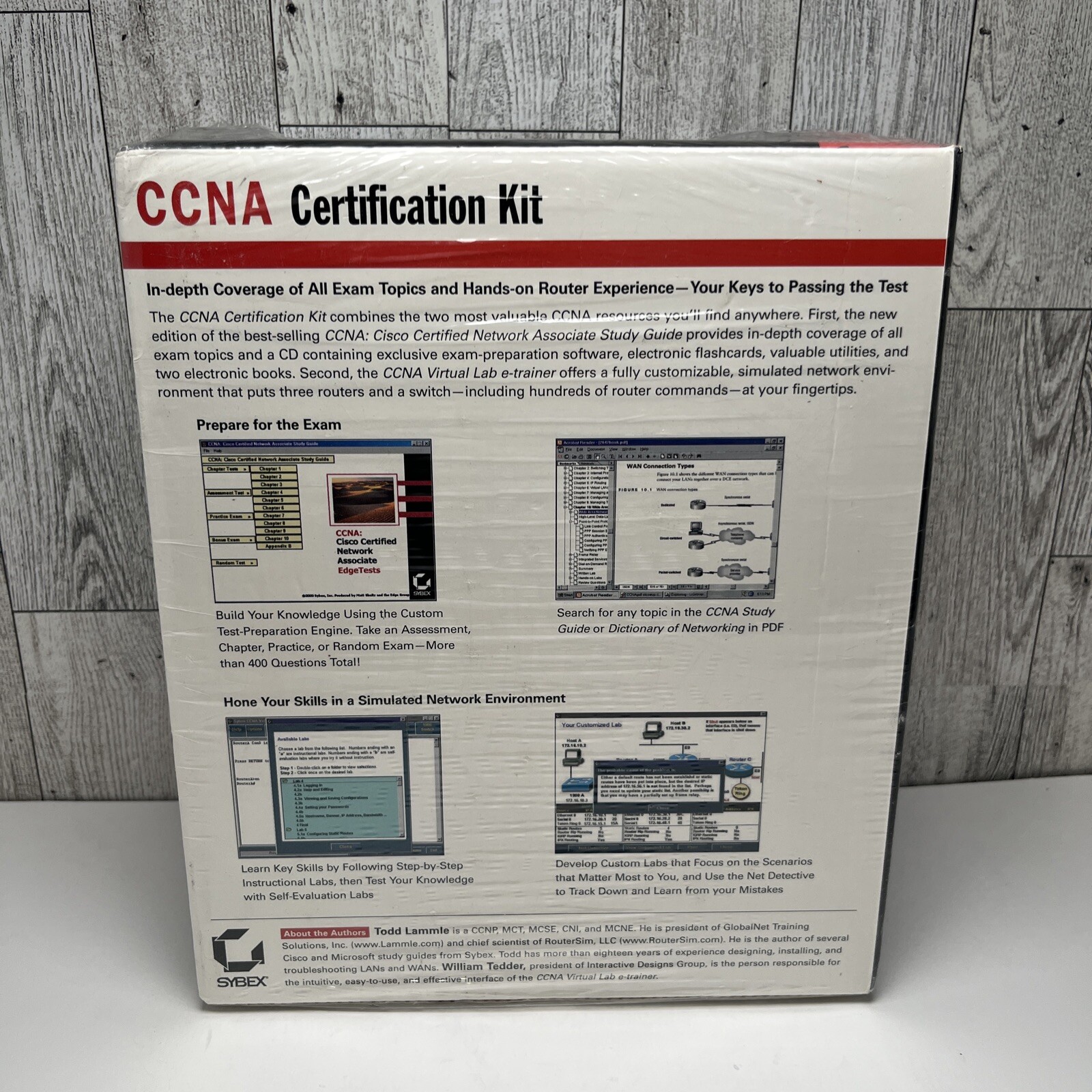 CCNA Certification Kit Exam 640-507 Pub 2000 SYBEX – New Sealed