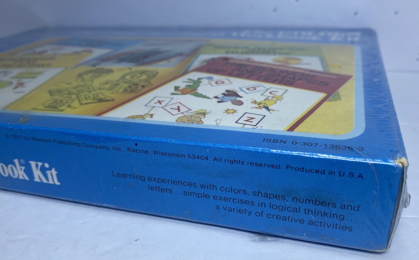 Vintage 1977 Golden Readiness Workbook Preschool Reading Kit SEALED BRAND NEW