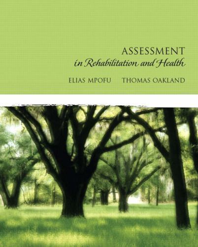 Assessment in Rehabilitation and Health by Mpofu, Elias, Oakland, Thomas