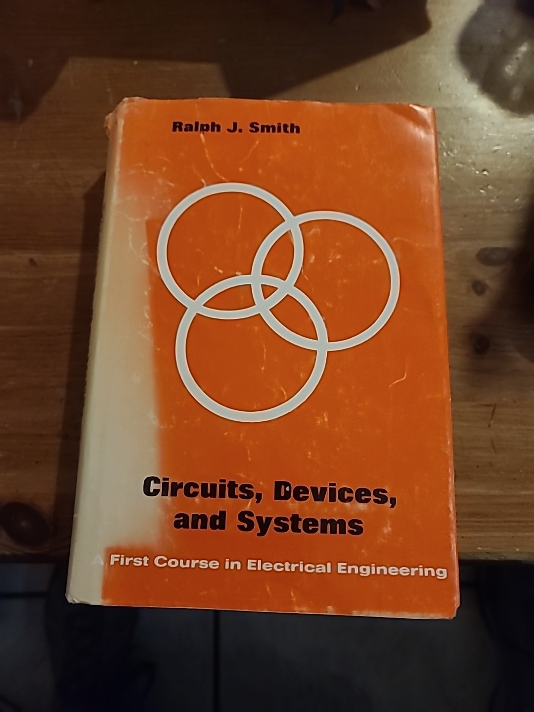 Circuits, Devices, and Systems – Ralph J. Smith. Owned by Astronaut D. Peterson