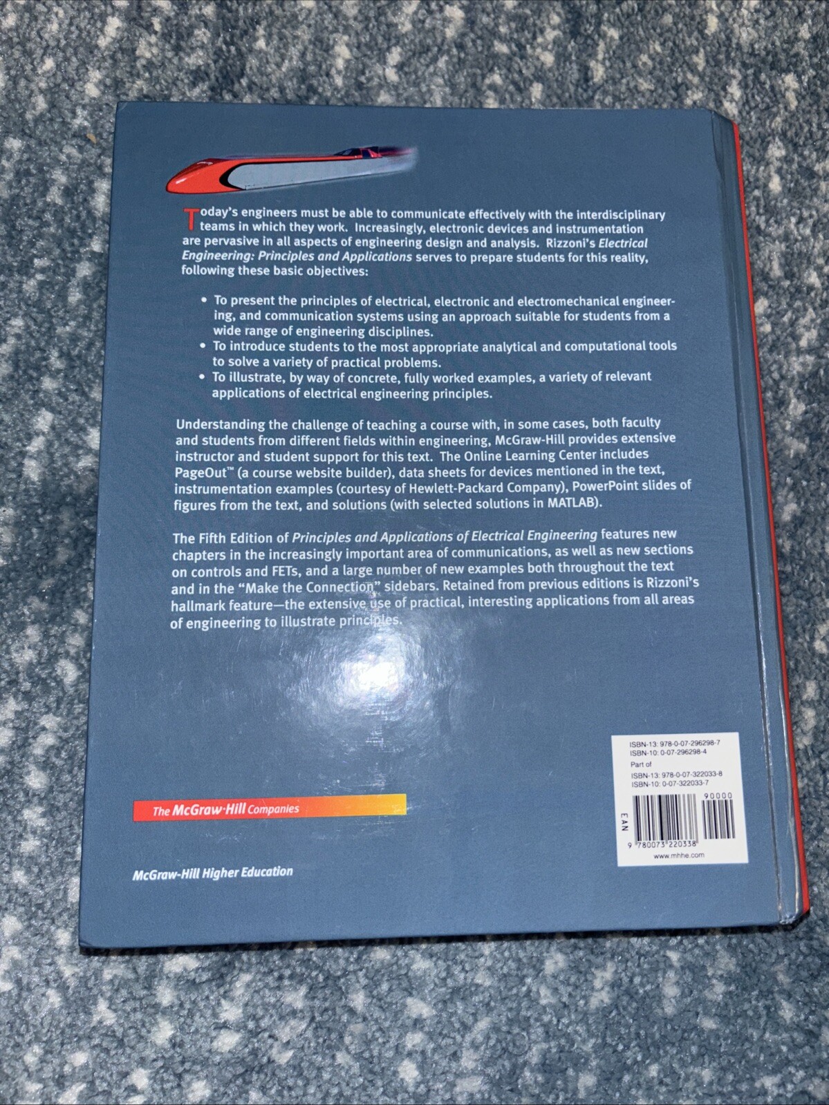 Principles and Applications of Electrical Engineering by Giorgio Rizzoni (2005,