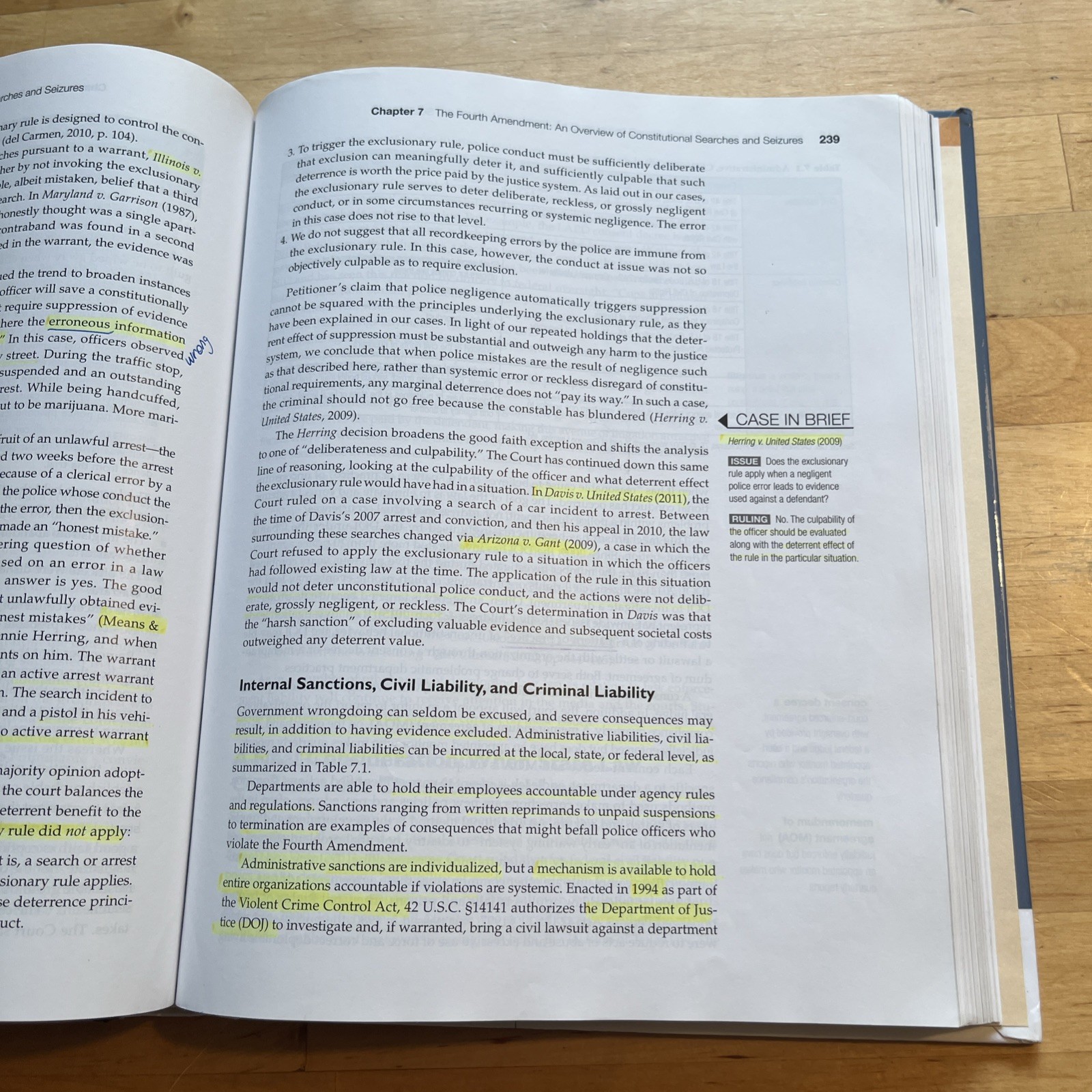 Constitutional Law & the Criminal Justice System 7th Edition MindTap Course List