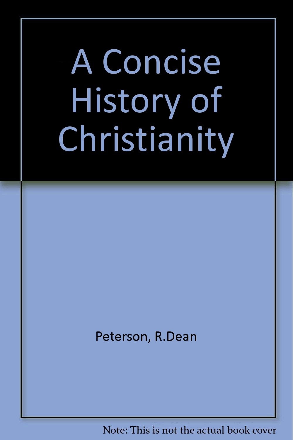 Concise History of Christianity