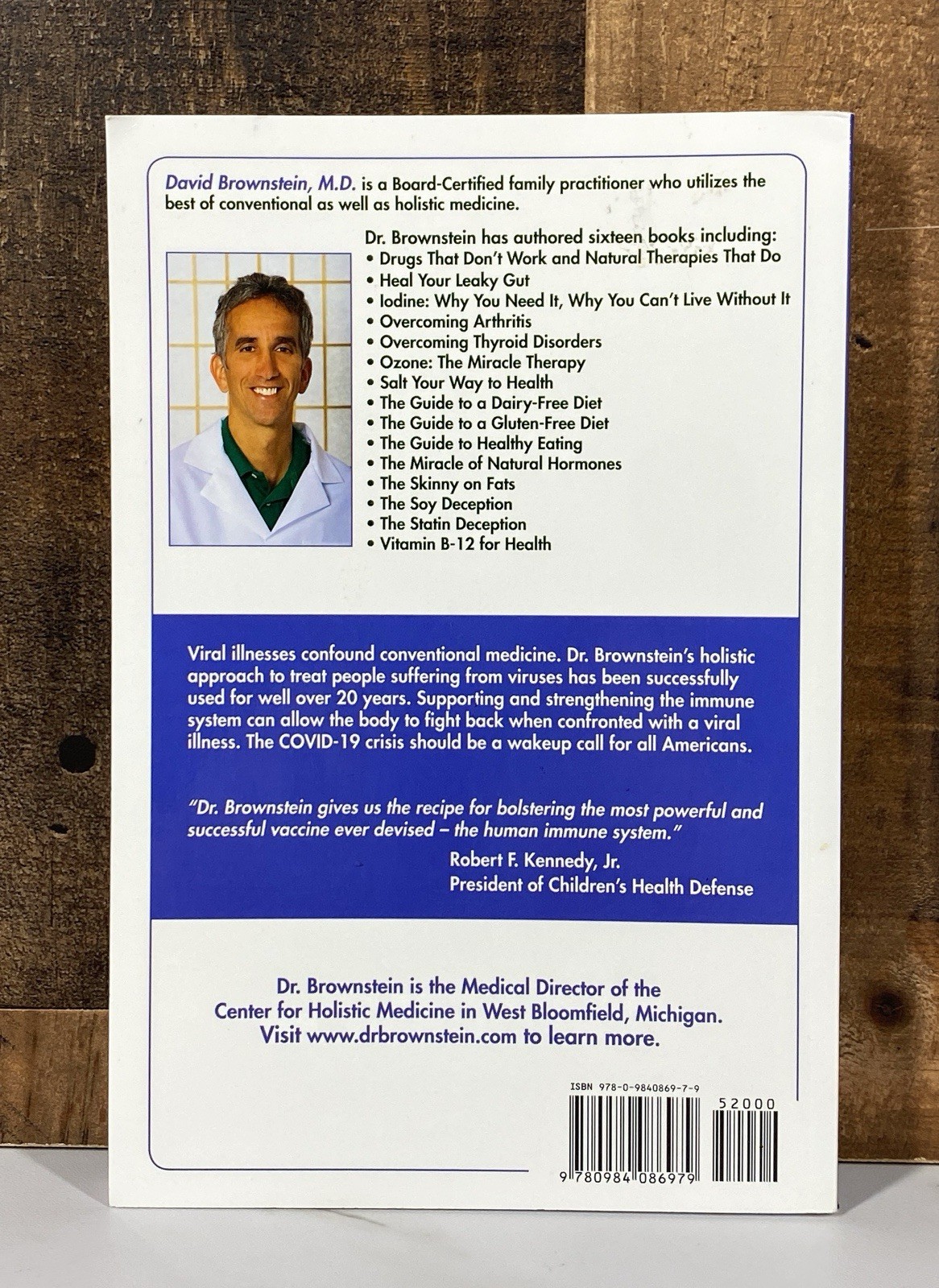 A Holistic Approach To Viruses With Case Studies By David Brownstein Paperback