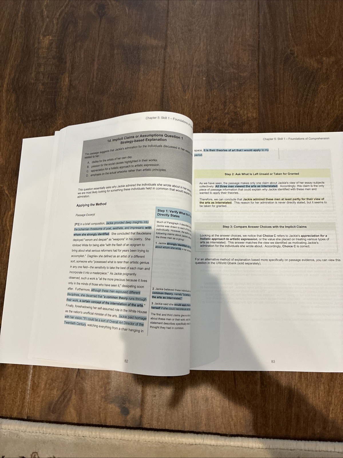 UWORLD MCAT Prep Book Critical Analysis & Reasoning Skills 2025-2026