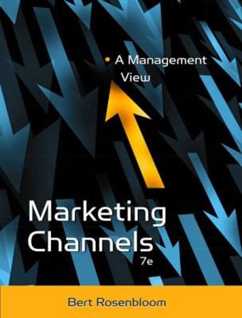 Marketing Channels : A Management View Hardcover Bert Rosenbloom