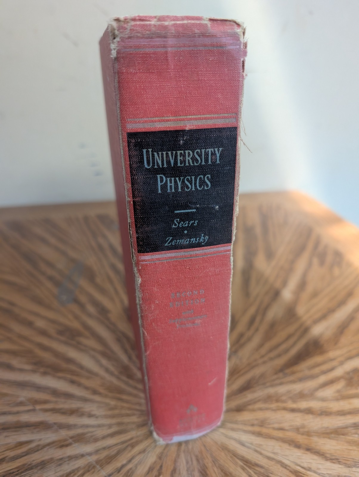 University Physics Complete Edition Sears & Zemansky, Addison-Wesley MIT, 1955