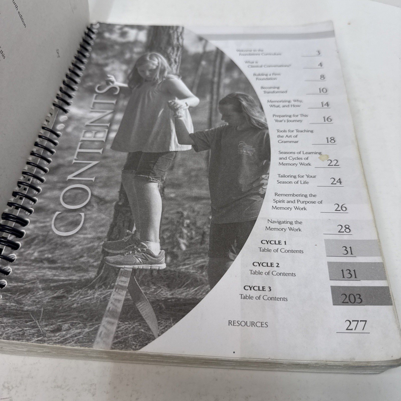 Classical Conversations Foundations Curriculum Spiral Fifth Edition CC – Used