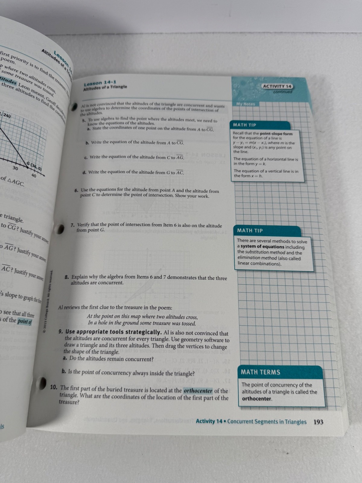 SpringBoard Geometry, Consumable Student Edition Paperback, Texas Edition