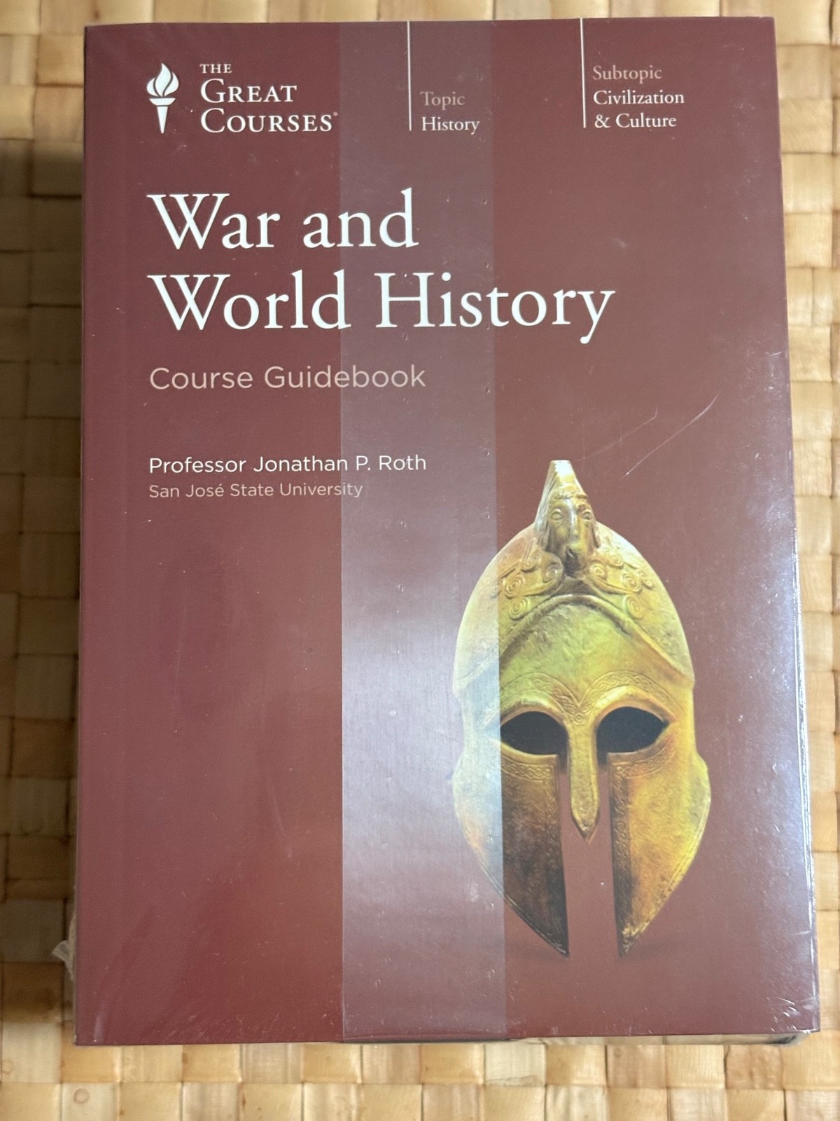 BRAND NEW The Great Courses: “War And World History” 24 CDs and Guidebook