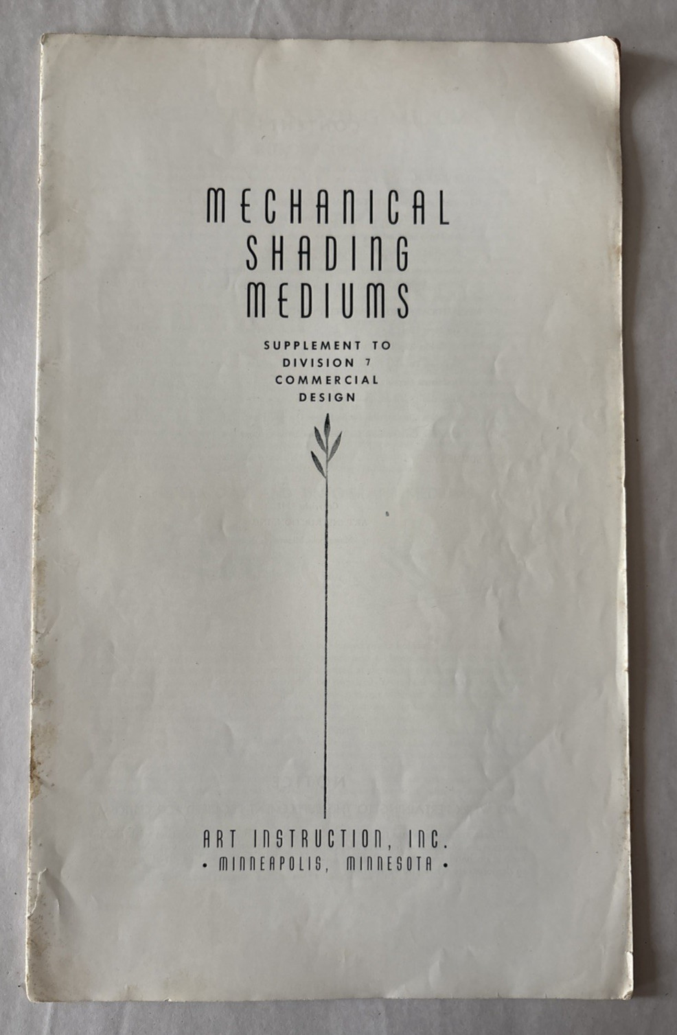 COMMERCIAL DESIGN-LOT of FIVE VINTAGE TEXTBOOKS-1940s