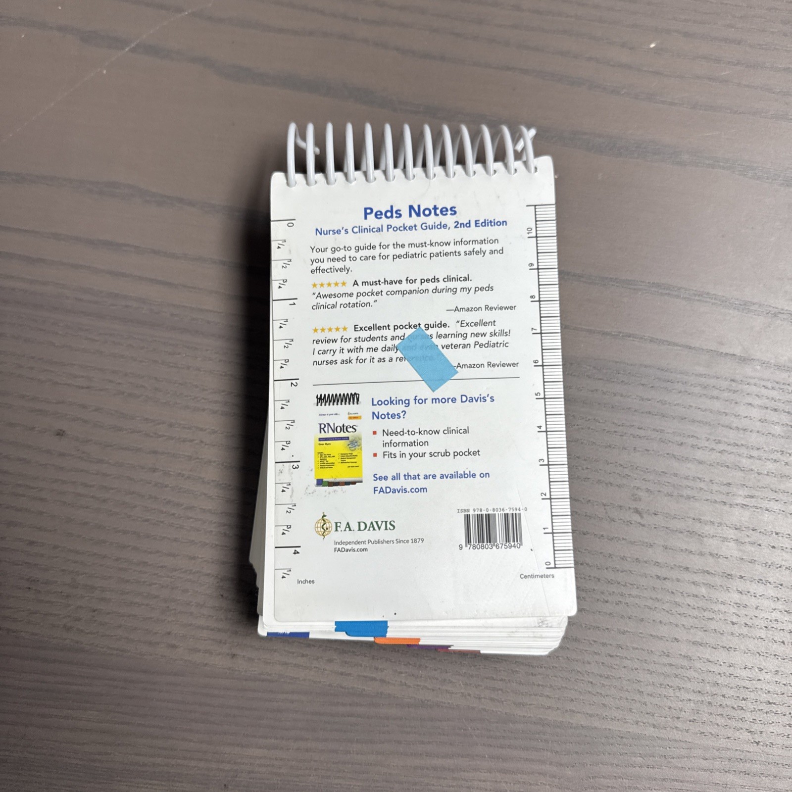 Peds Notes 2nd ed: Nurse’s Clinical Pocket Guide, Linnard-Palmer