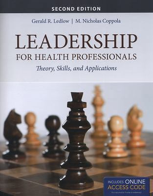 Leadership for Health Professionals by Ledlow, Gerald; Coppola, M. Nicholas